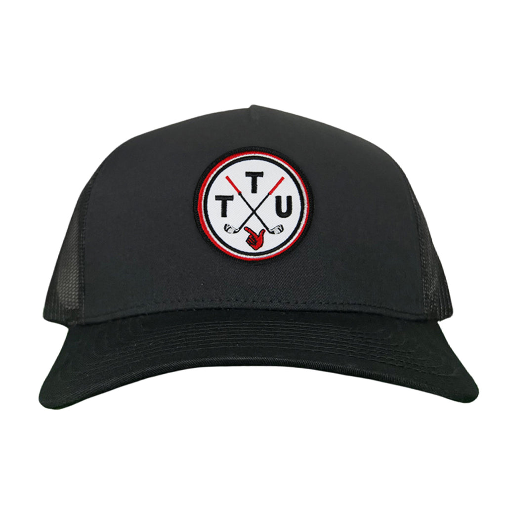 Texas Tech Golf Circle Patch Hat – Curved Bill Snapback