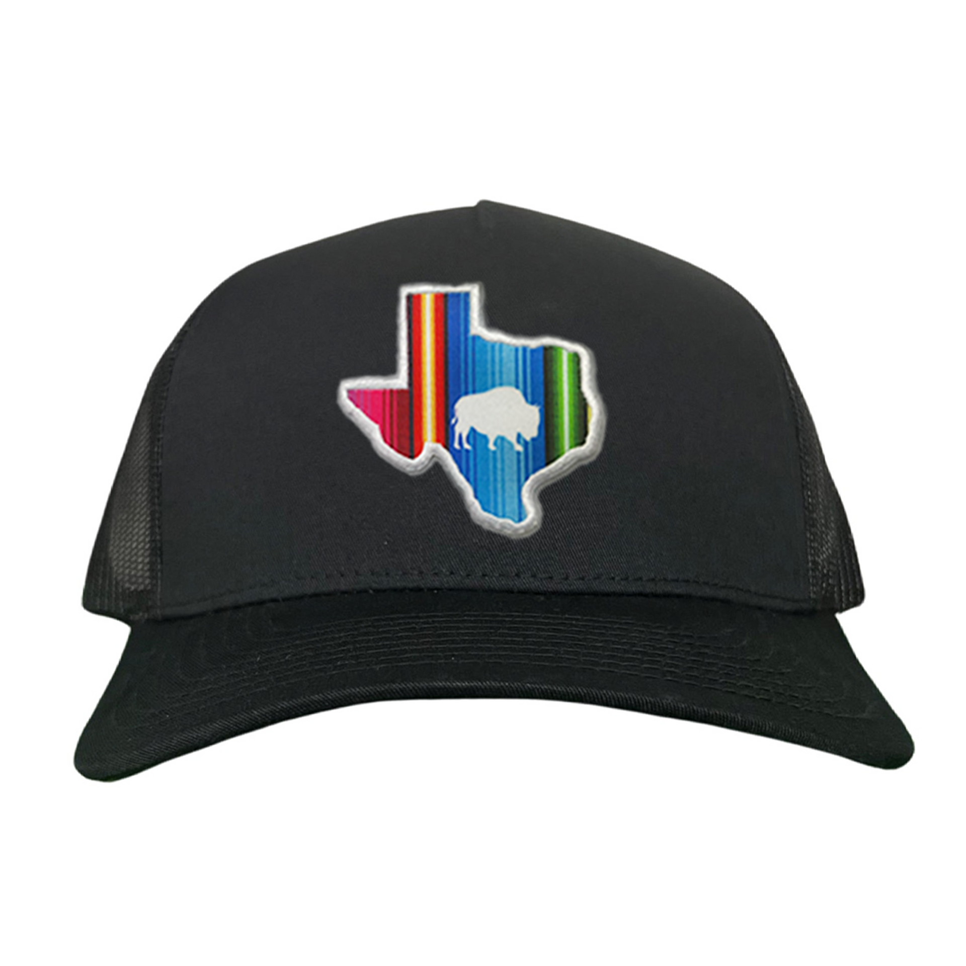 State of Texas Serape Baseball Cap with Adjustable Snapback Closure