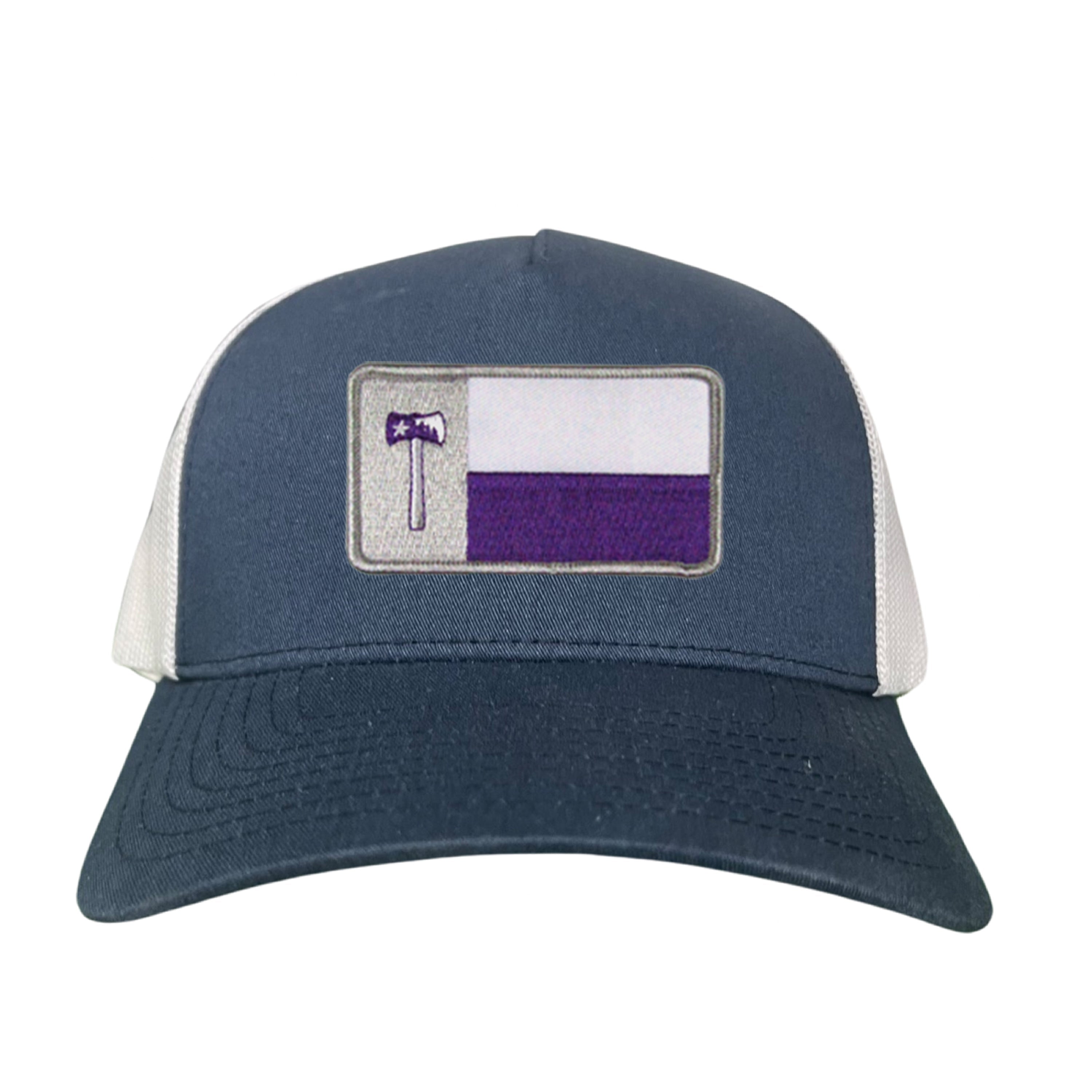 SFA / Axe Texas State Flag / Curved Bill Mesh Snapback Hat