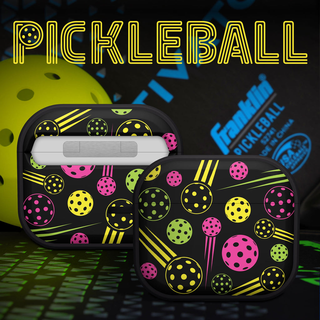 Pickleball Themed Protective HDX Case for Apple AirPods Gen 3
