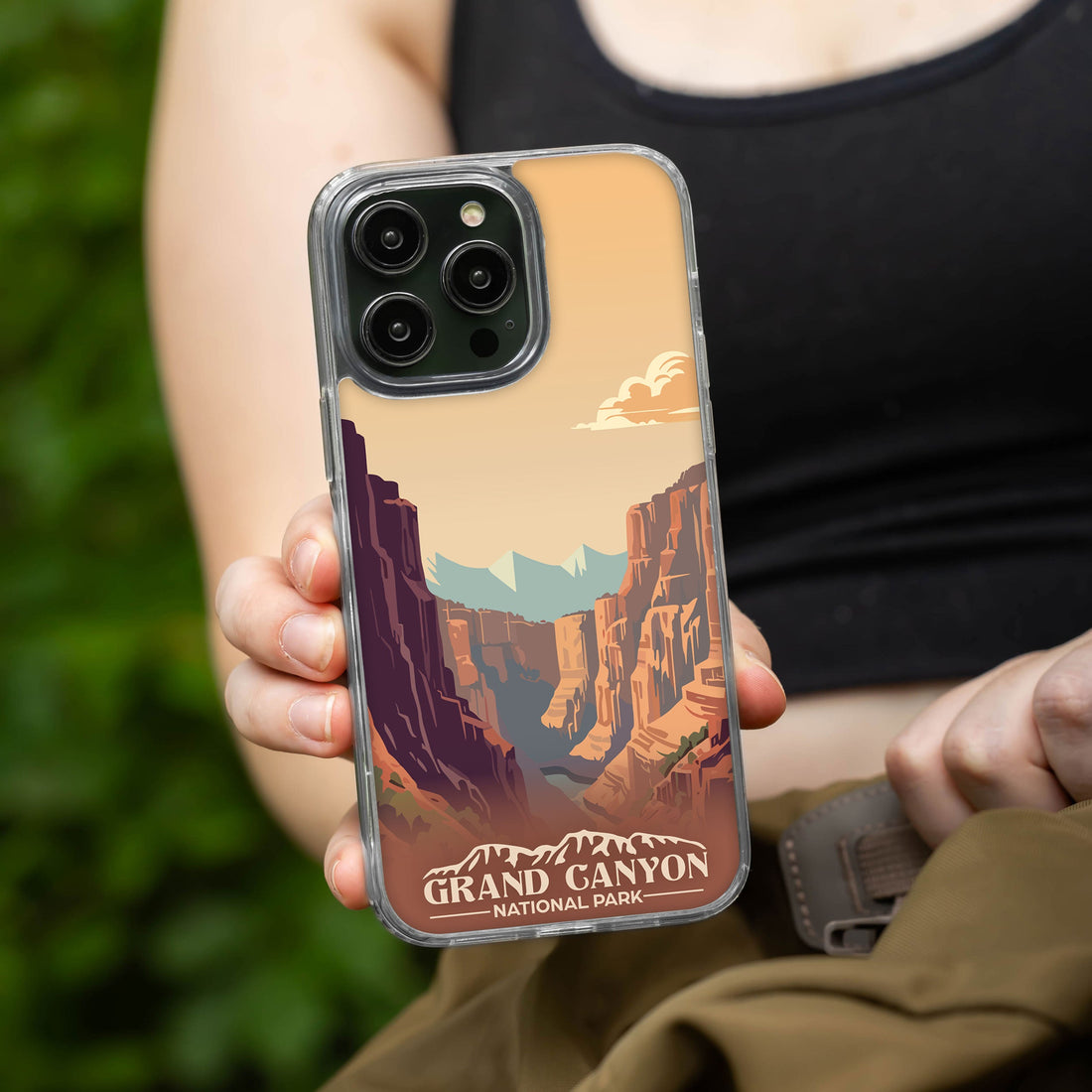 National Parks Grand Canyon HD Apple iPhone 15 Series Mag-Safe Phone Case