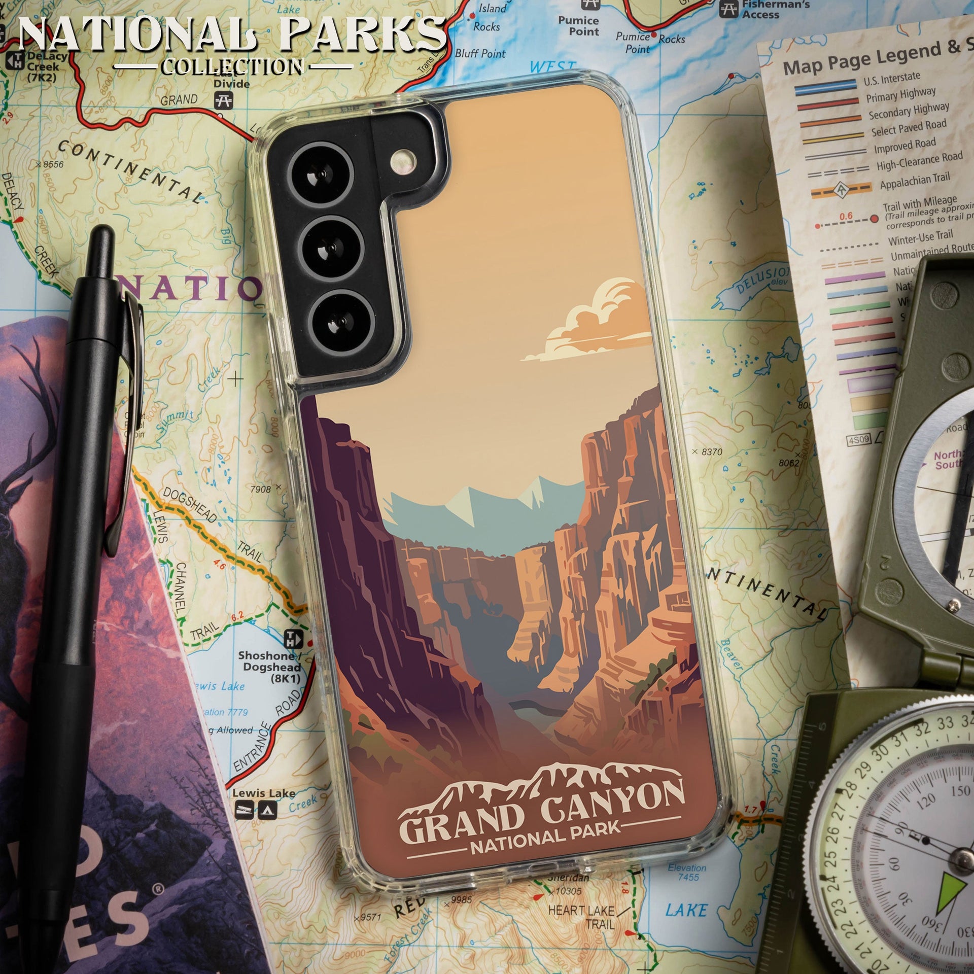 National Parks Grand Canyon HD Samsung Galaxy S24 Phone Case