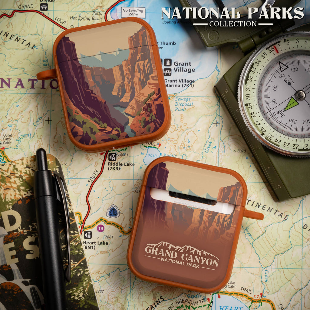 National Parks Grand Canyon HDX Apple Airpods Gen 1 & 2 Case Cover