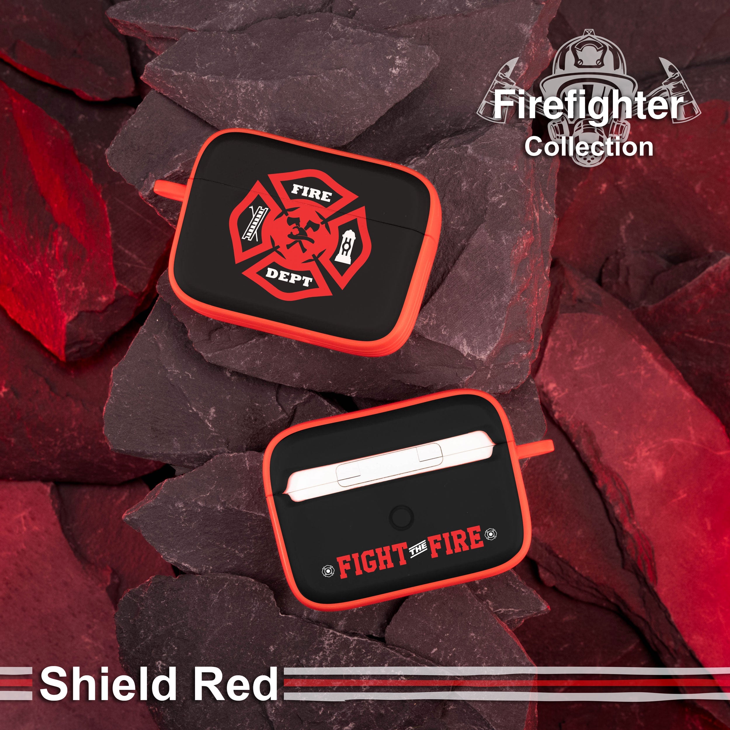 Firefighter HDX Protective Case for Apple AirPods Pro 1 & 2