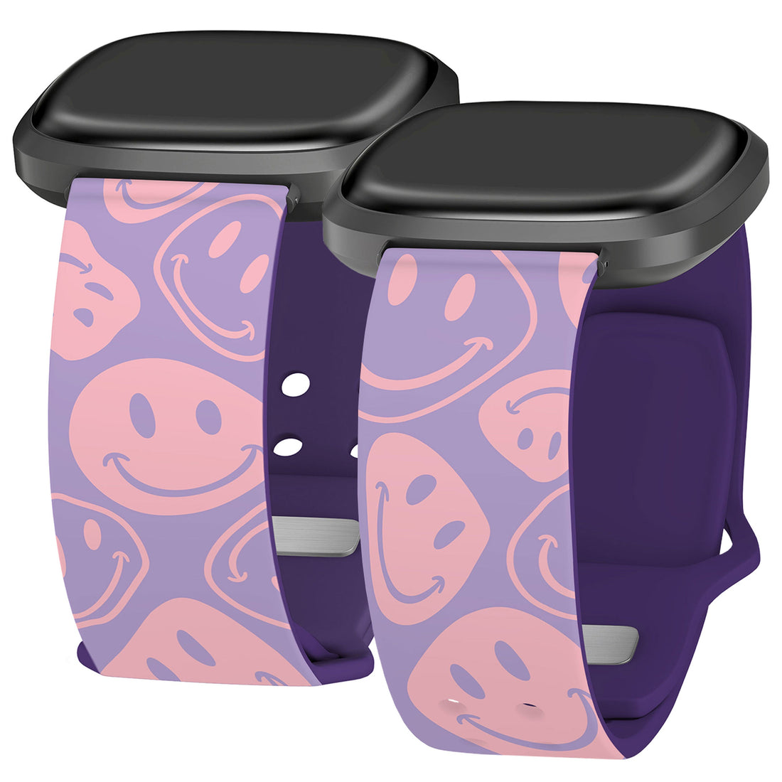 Y2K Checkered Print Watch Band for Fitbit Versa 3 and Sense 1