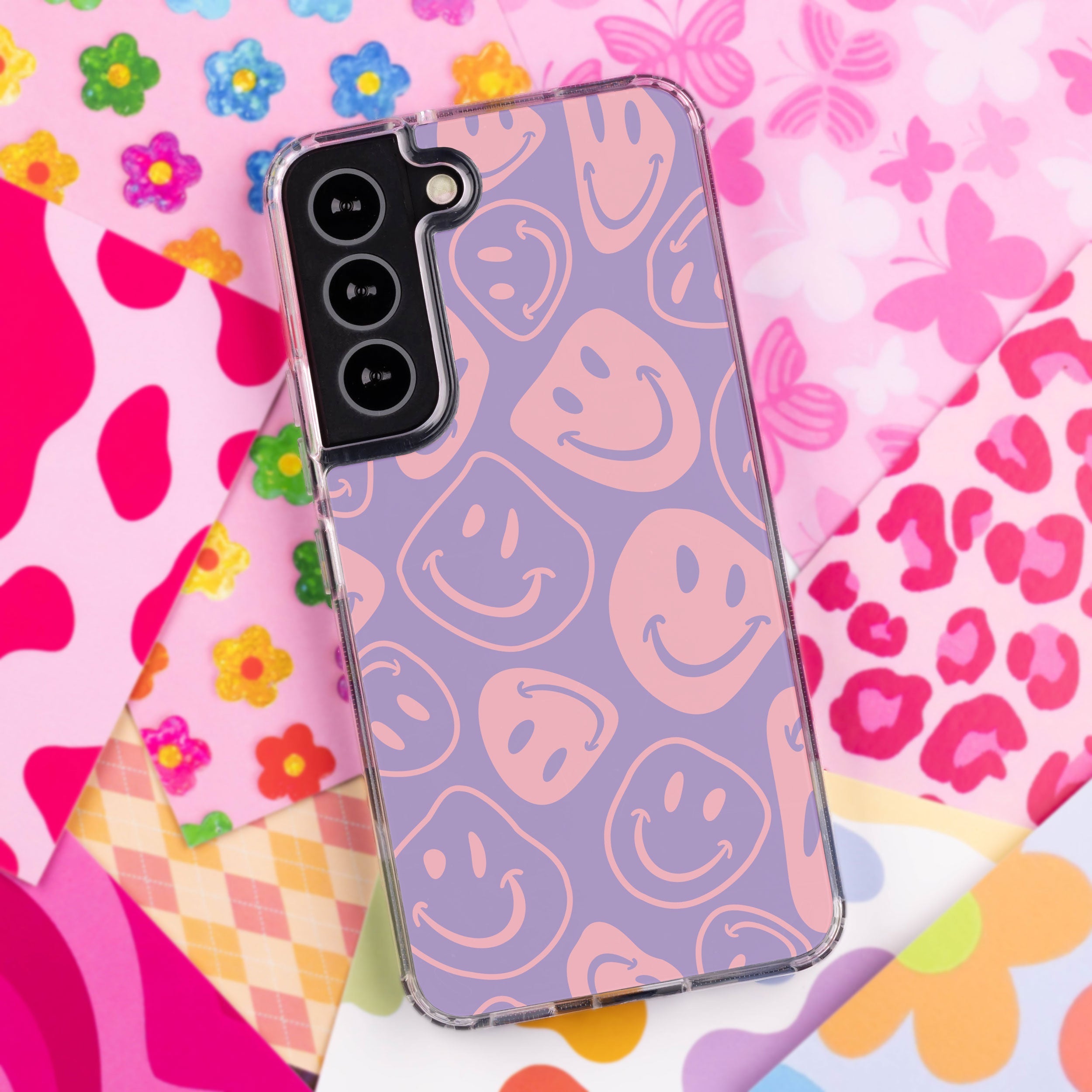 Y2K Abstract Phone Case for Samsung Galaxy S22 Series - Aesthetic