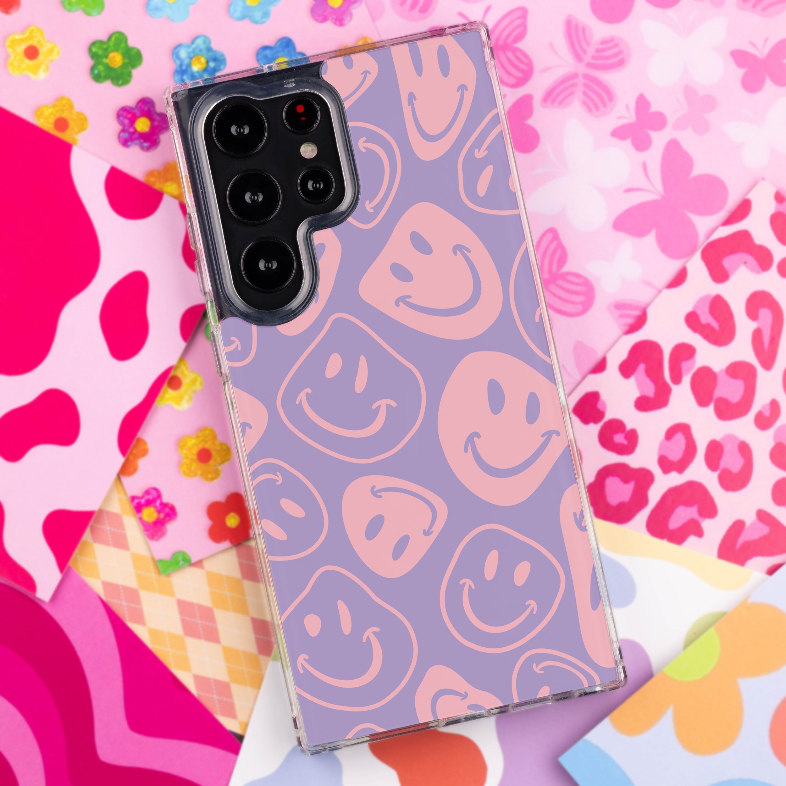 Y2K Abstract Phone Case for Samsung Galaxy S22 Series - Aesthetic