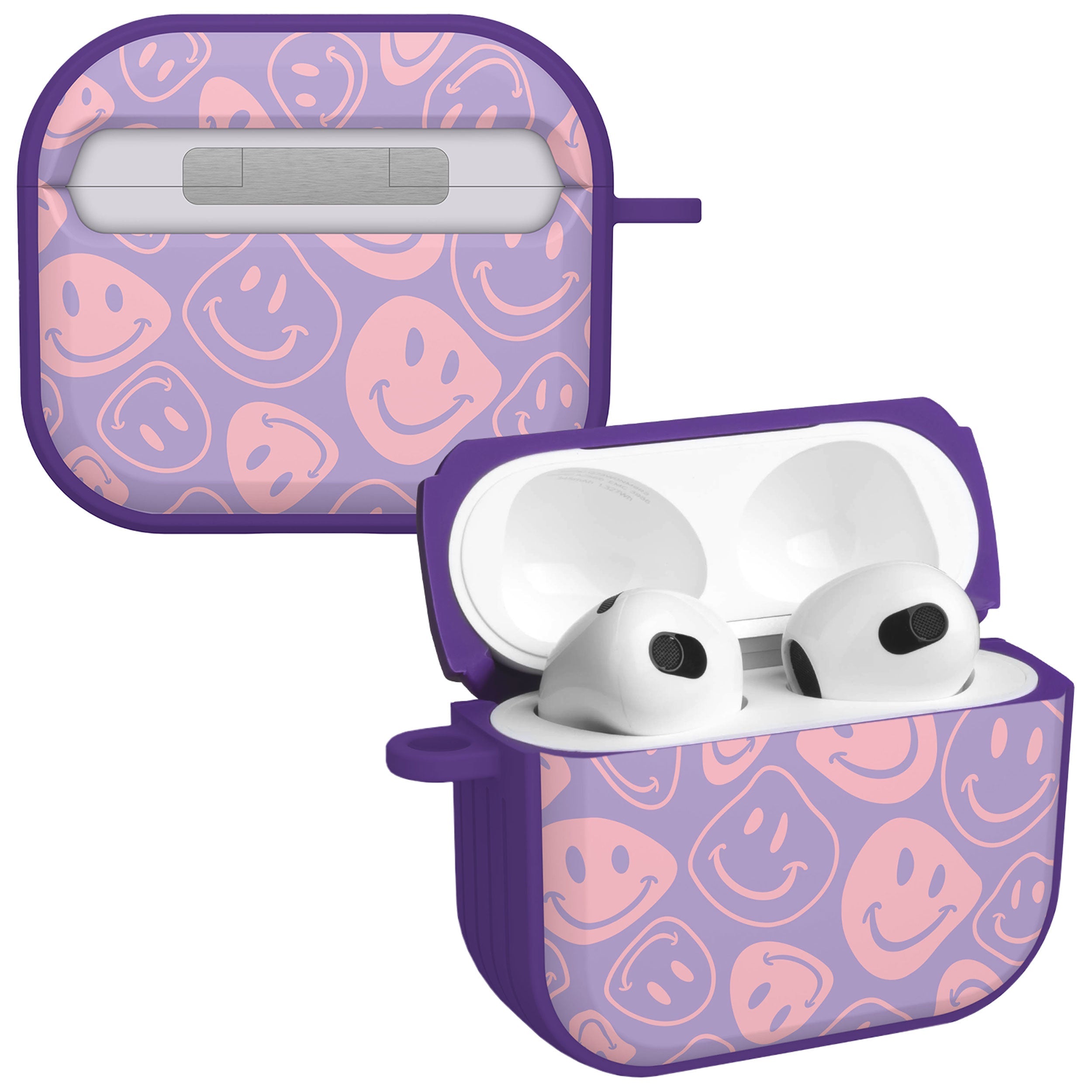Y2K Pink Heart Pattern Case Cover for Apple AirPods Gen 3 - Image 7