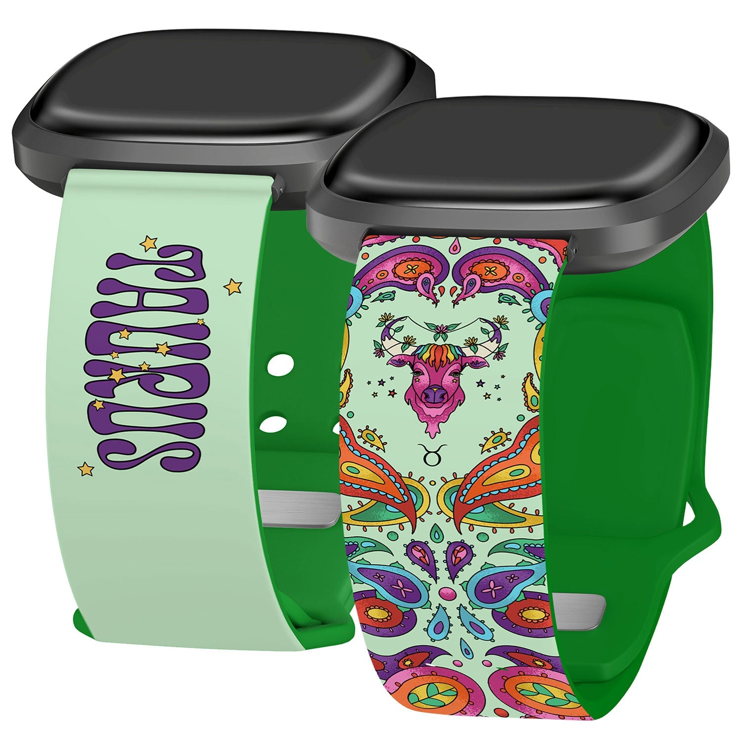 Zodiac Collection Printed Watch Band for Fitbit Versa 3 & Sense 1