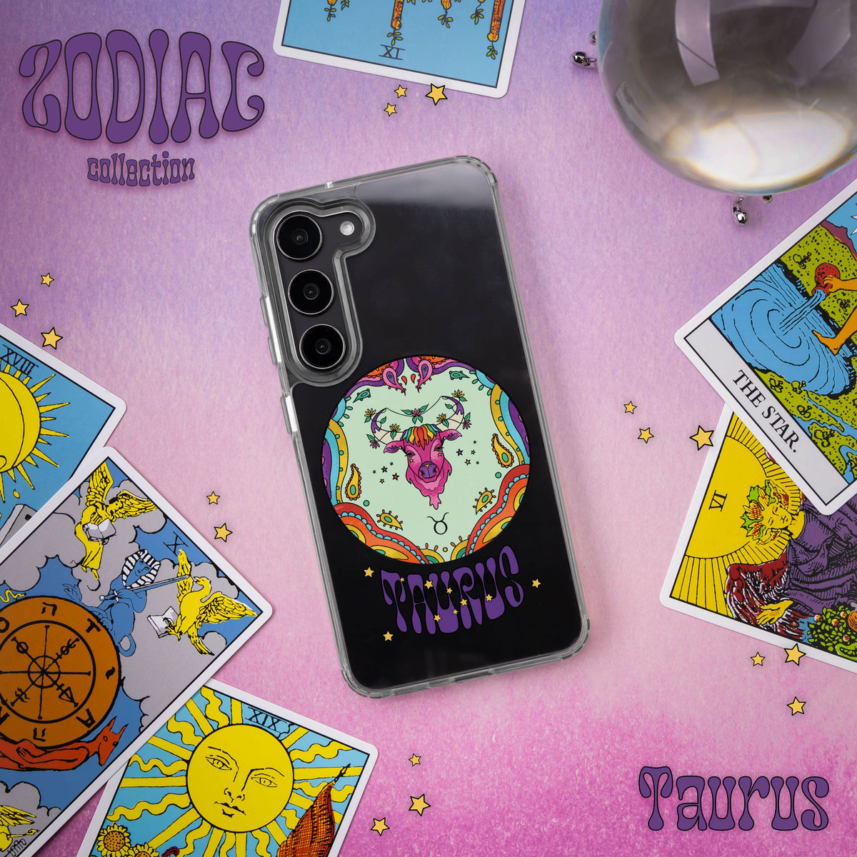 Zodiac Collection Samsung Galaxy S22 Case - Bohemian Abstract Art