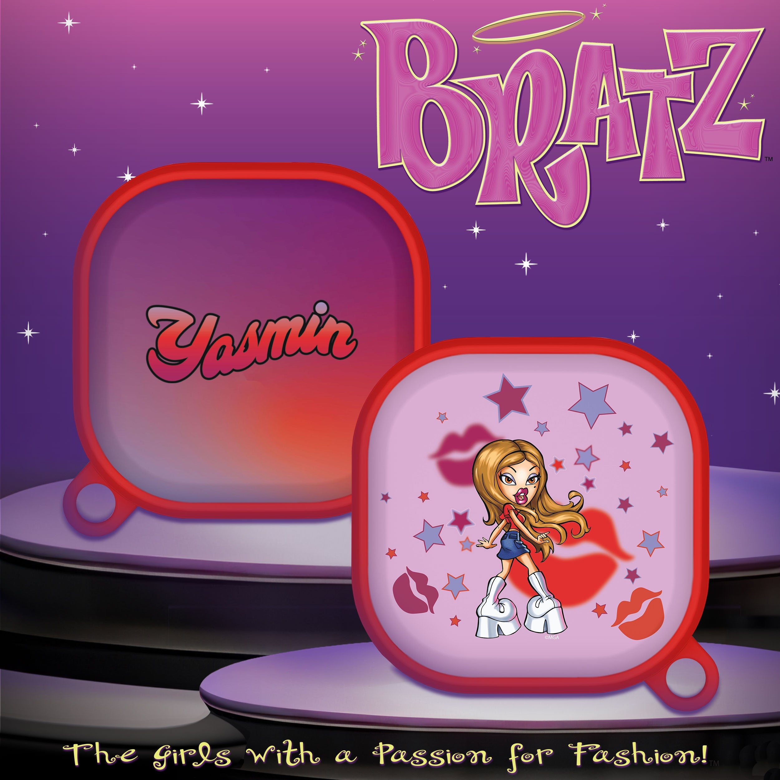 Bratz® Passion For Fashion HDX Samsung Galaxy Buds Pro & Buds Live Case Cover