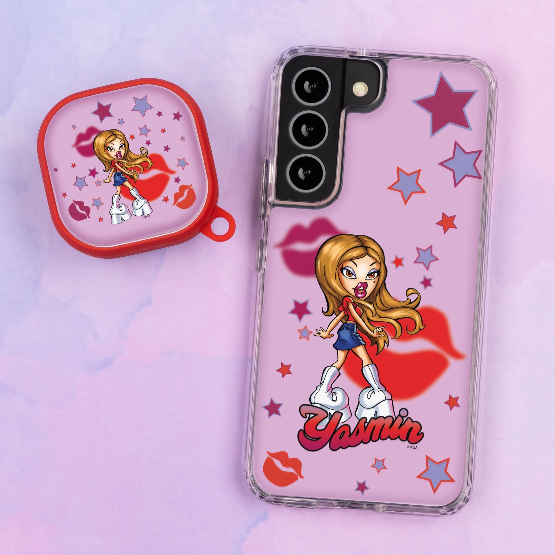 Bratz® Passion For Fashion HD Samsung Galaxy S22 Series and Buds Pro Combo Package