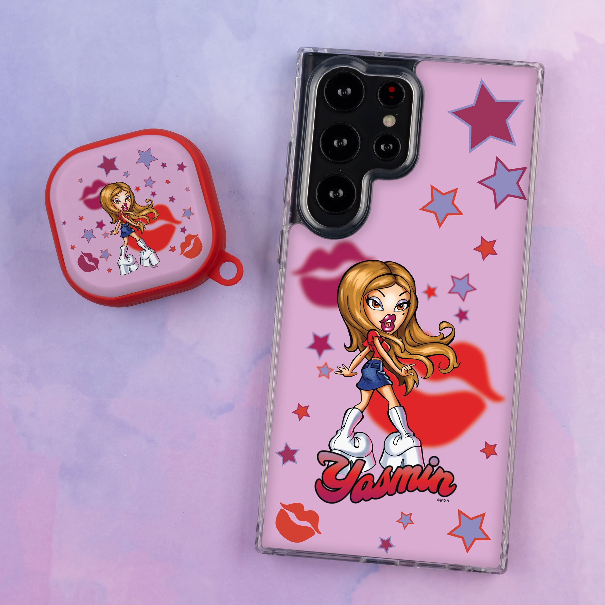 Bratz® Passion For Fashion HD Samsung Galaxy S22 Series and Buds Pro Combo Package