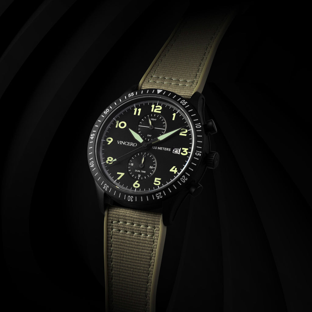 The Altitude Watch in Graphite - 43mm Mens Everyday Timepiece