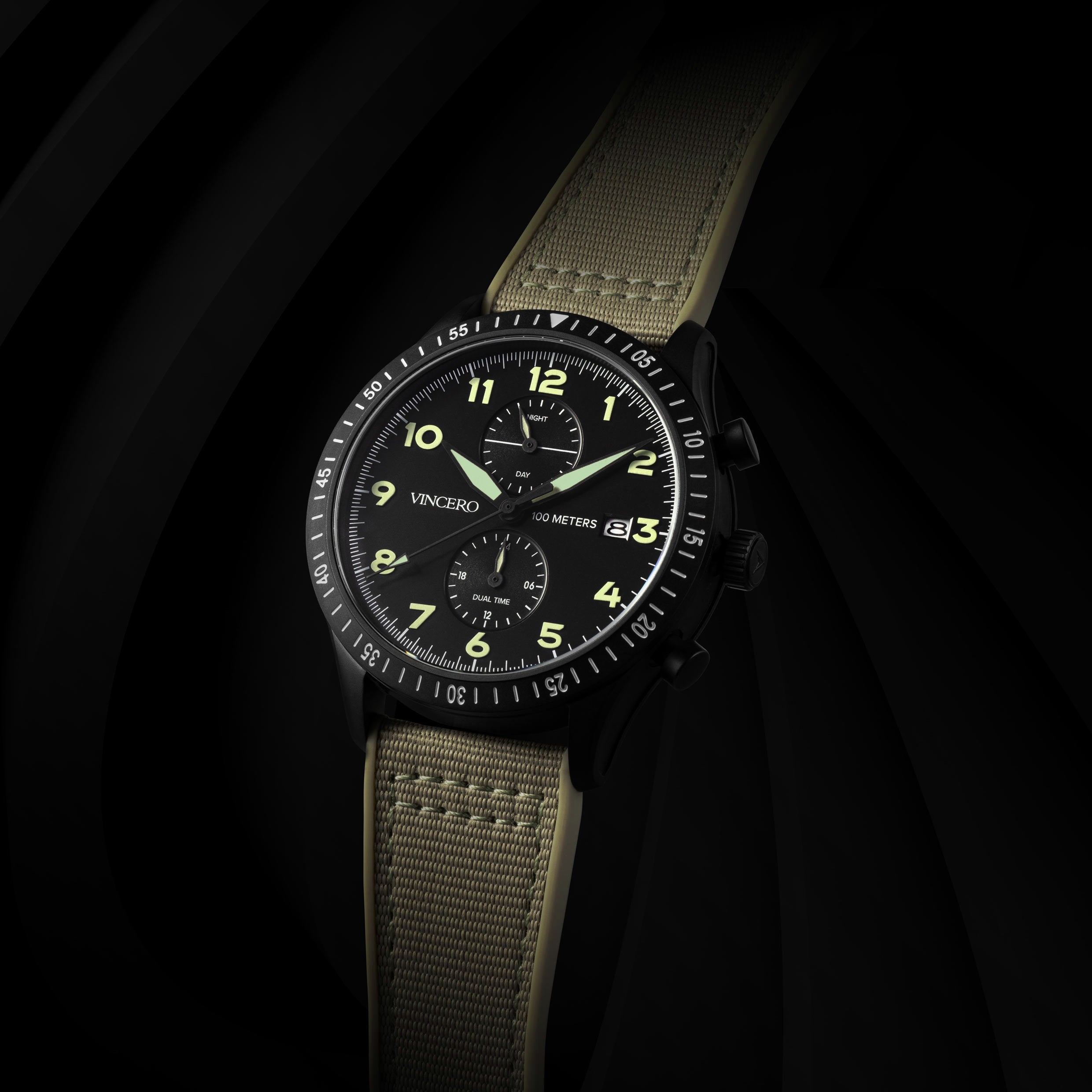 The Altitude Watch in Graphite - 43mm Mens Everyday Timepiece