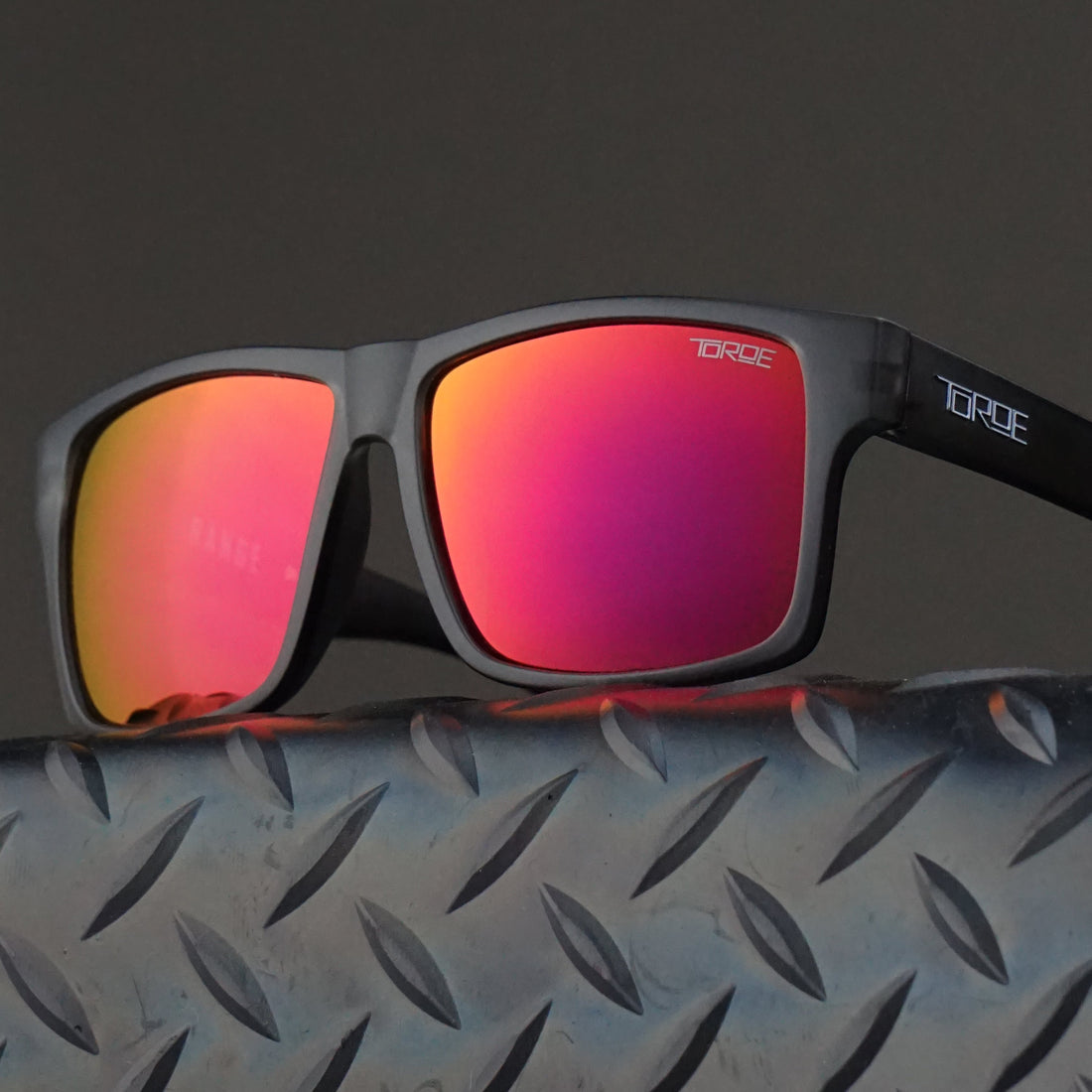 Purple Pink Polarized Mirrored Sunglasses for Outdoor Sports