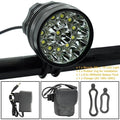 2-in-1 LED Bike Headlight High-Lumens Cycling Front Light