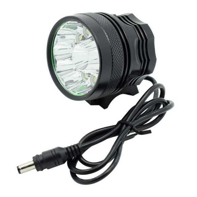 2-in-1 LED Bike Headlight High-Lumens Cycling Front Light