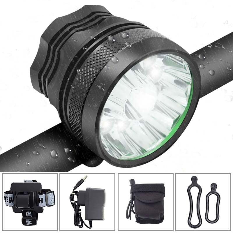 2-in-1 LED Bike Headlight High-Lumens Cycling Front Light