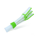 2-in-1 Car Air Vent Cleaning Tool with Microfiber Brush