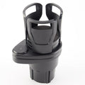 2-in-1 Car Cup Holder Extender, 360° Adjustable Dual Drink Mount