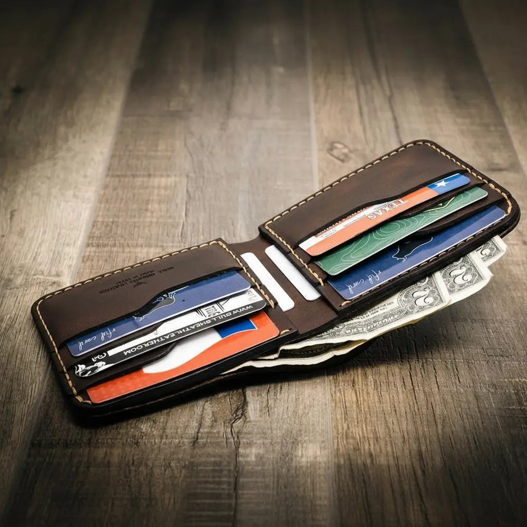 Big Bend Bifold Wallet - Walnut Brown