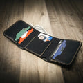 The Trinity Trifold Wallet - Black