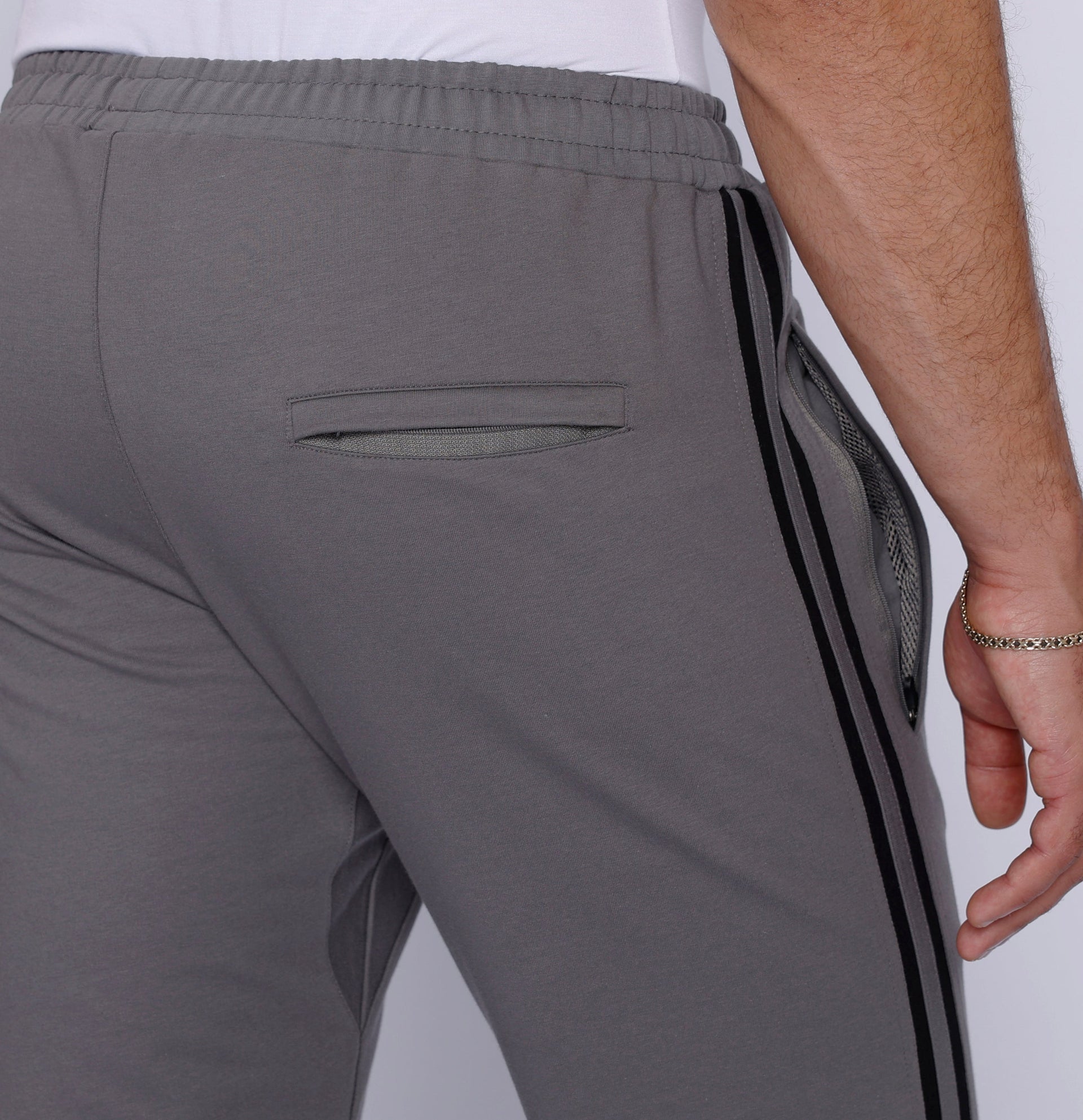 Ultimate Flex Athletic Sweatpants in Black with Custom Inseam - Image 15