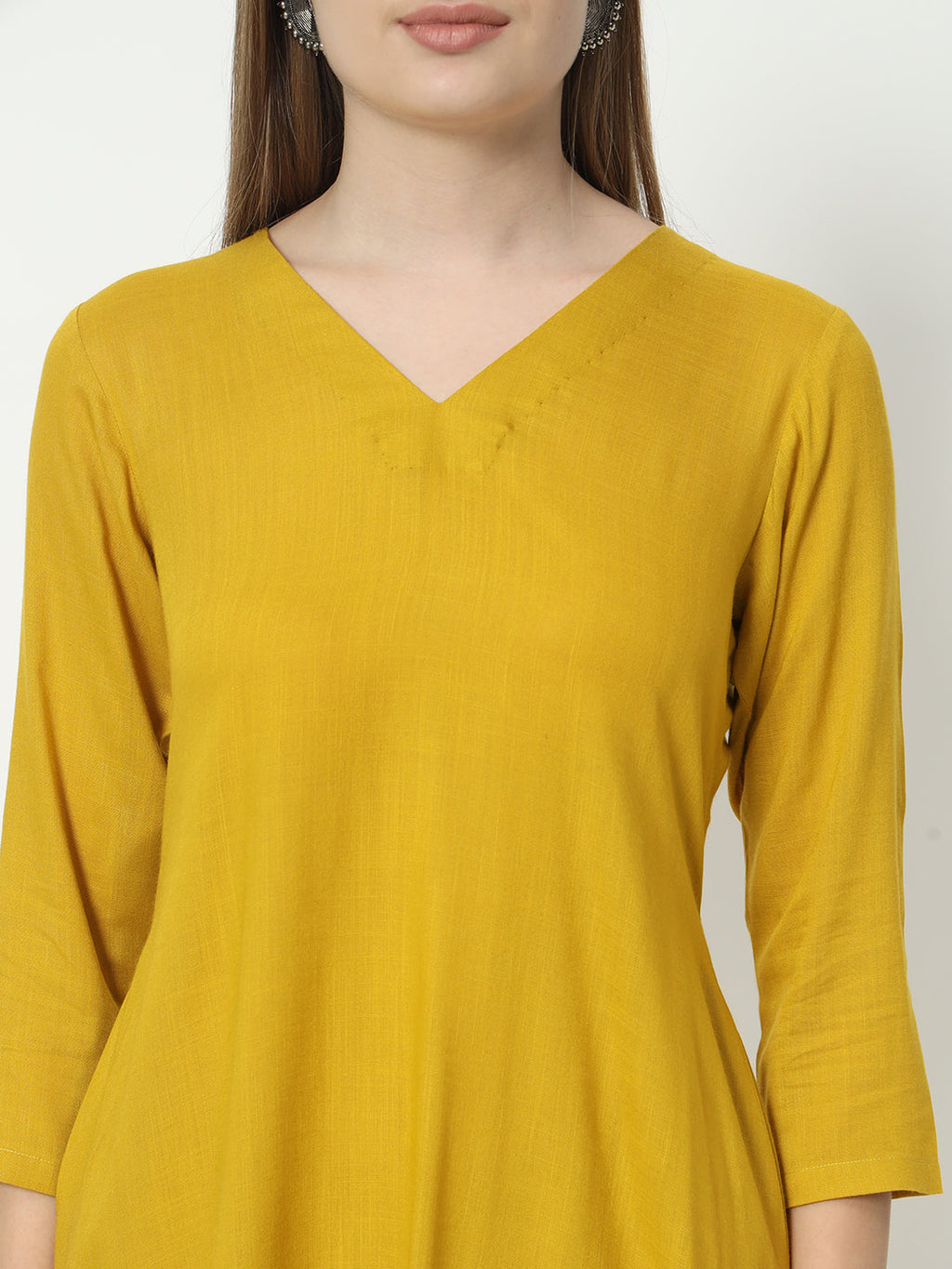 Mustard Yellow Pure Cotton Co-Ord Set