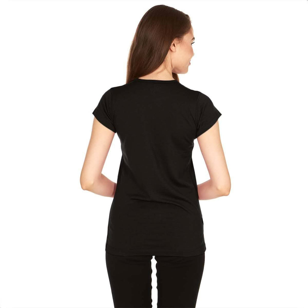 Lightweight Women's Merino Wool Short Sleeve Crew Neck T-Shirt
