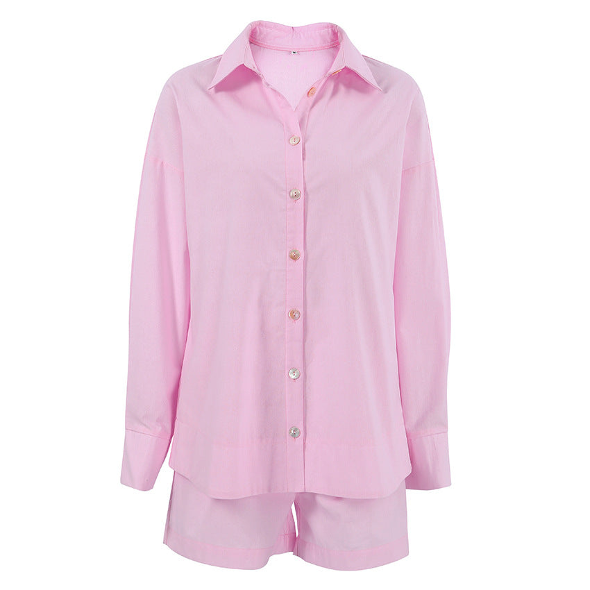2023 Summer Women's Loose Fashion Pajama Set (2 Pieces)