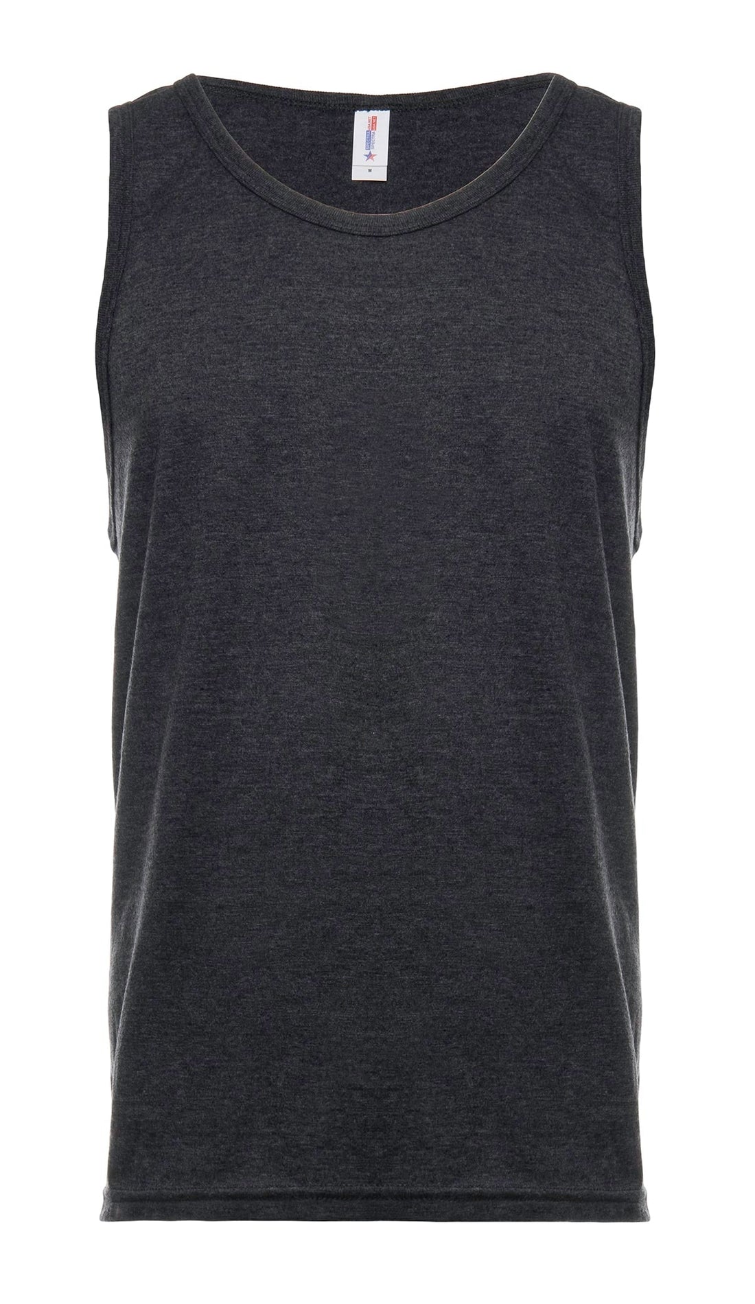 Classic White Men's Tank Top - Soft Ring-Spun Cotton Blend - Image 7