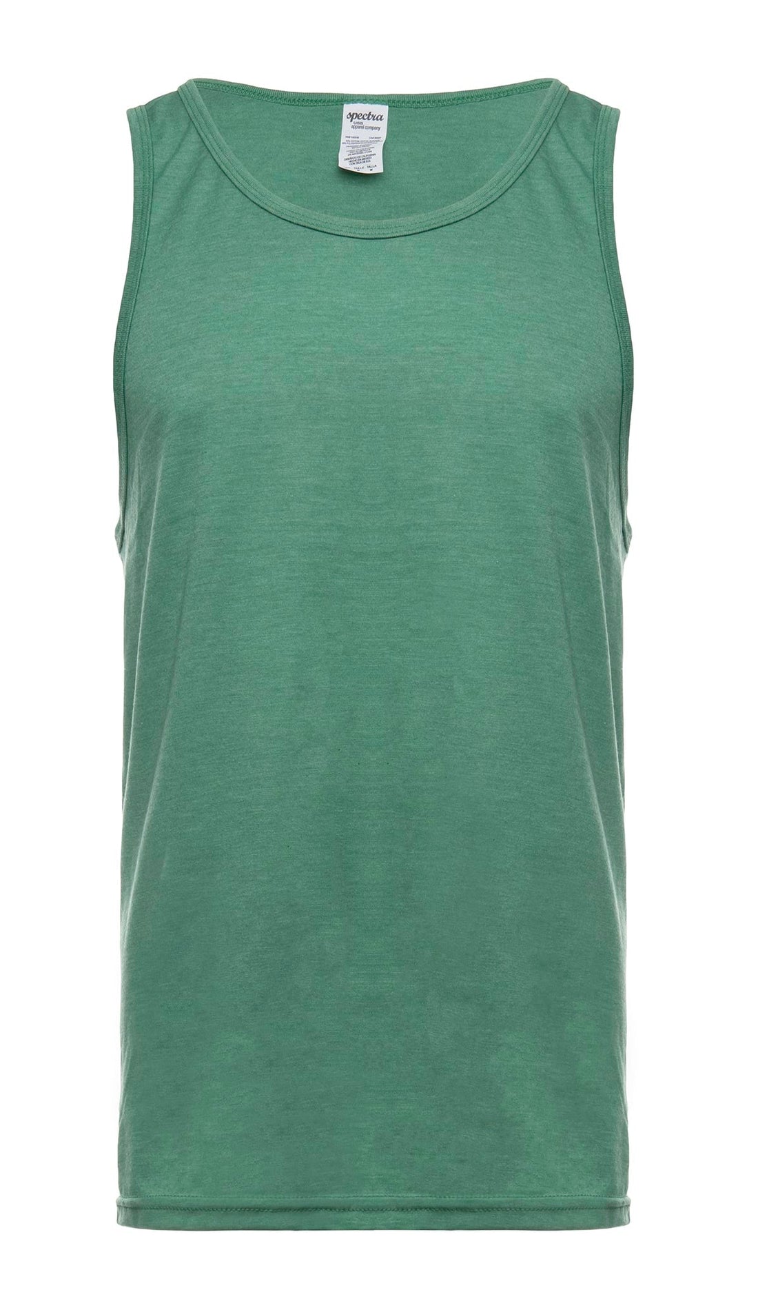 Classic White Men's Tank Top - Soft Ring-Spun Cotton Blend - Image 9