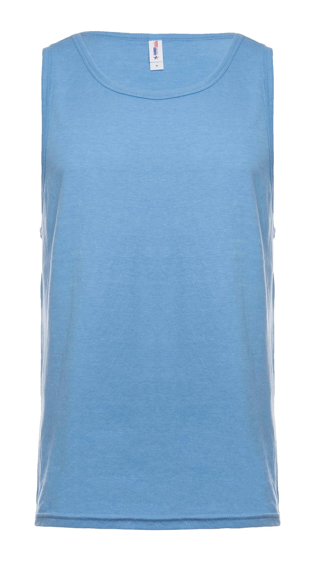 Classic White Men's Tank Top - Soft Ring-Spun Cotton Blend - Image 4