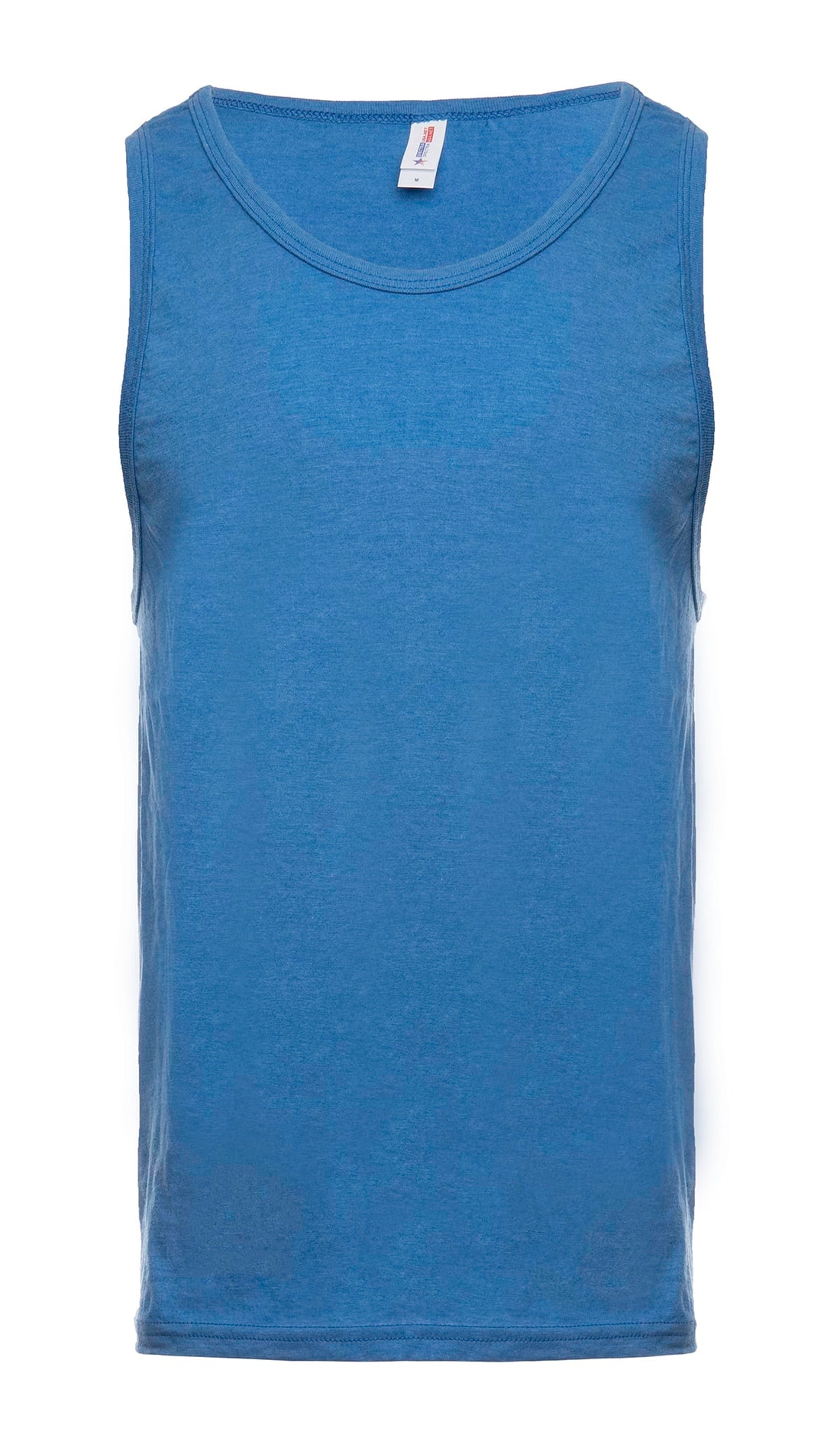 Classic White Men's Tank Top - Soft Ring-Spun Cotton Blend - Image 13
