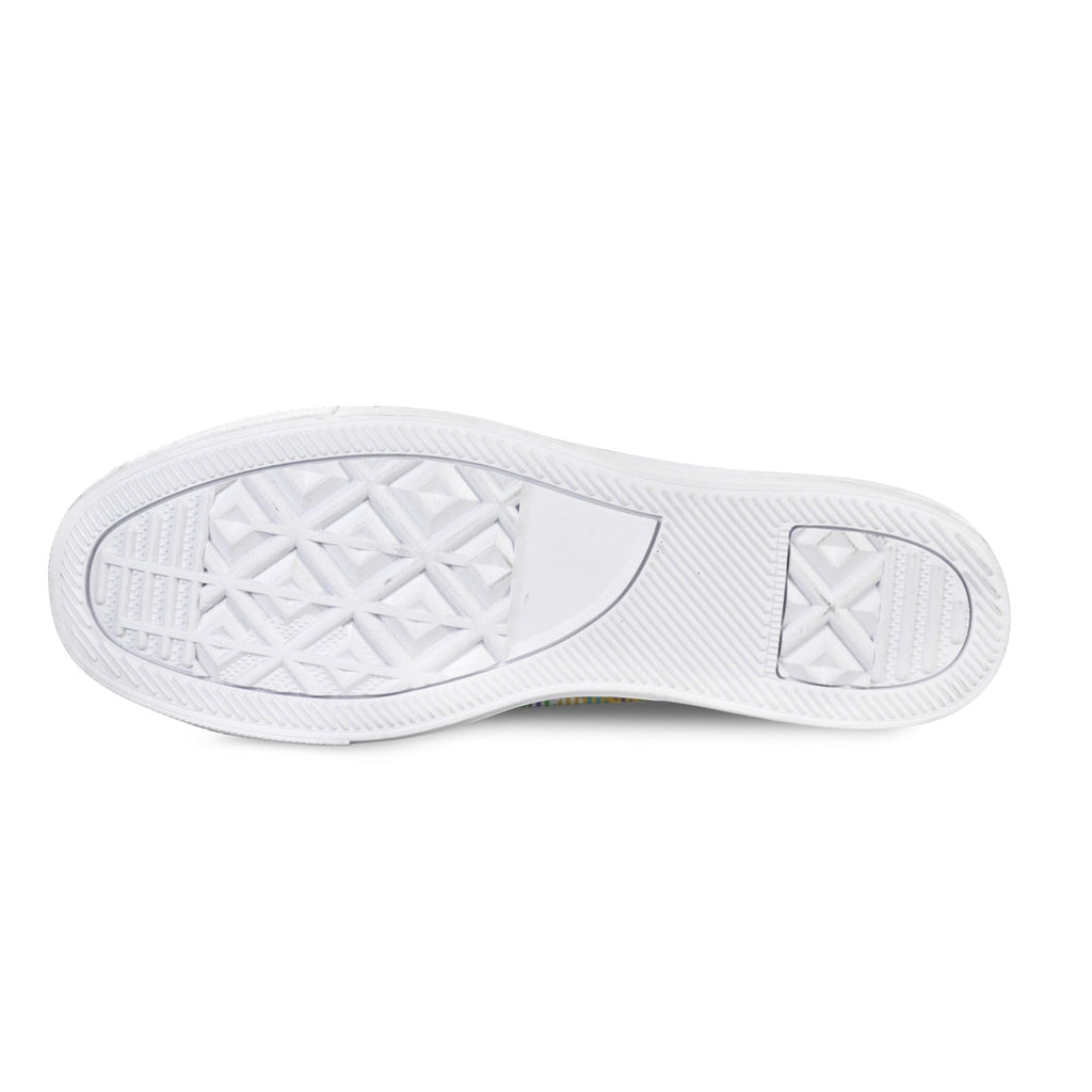 Yellow Plaid Canvas Low Top Sneakers for Women Stylish Casual Wear - Image 6