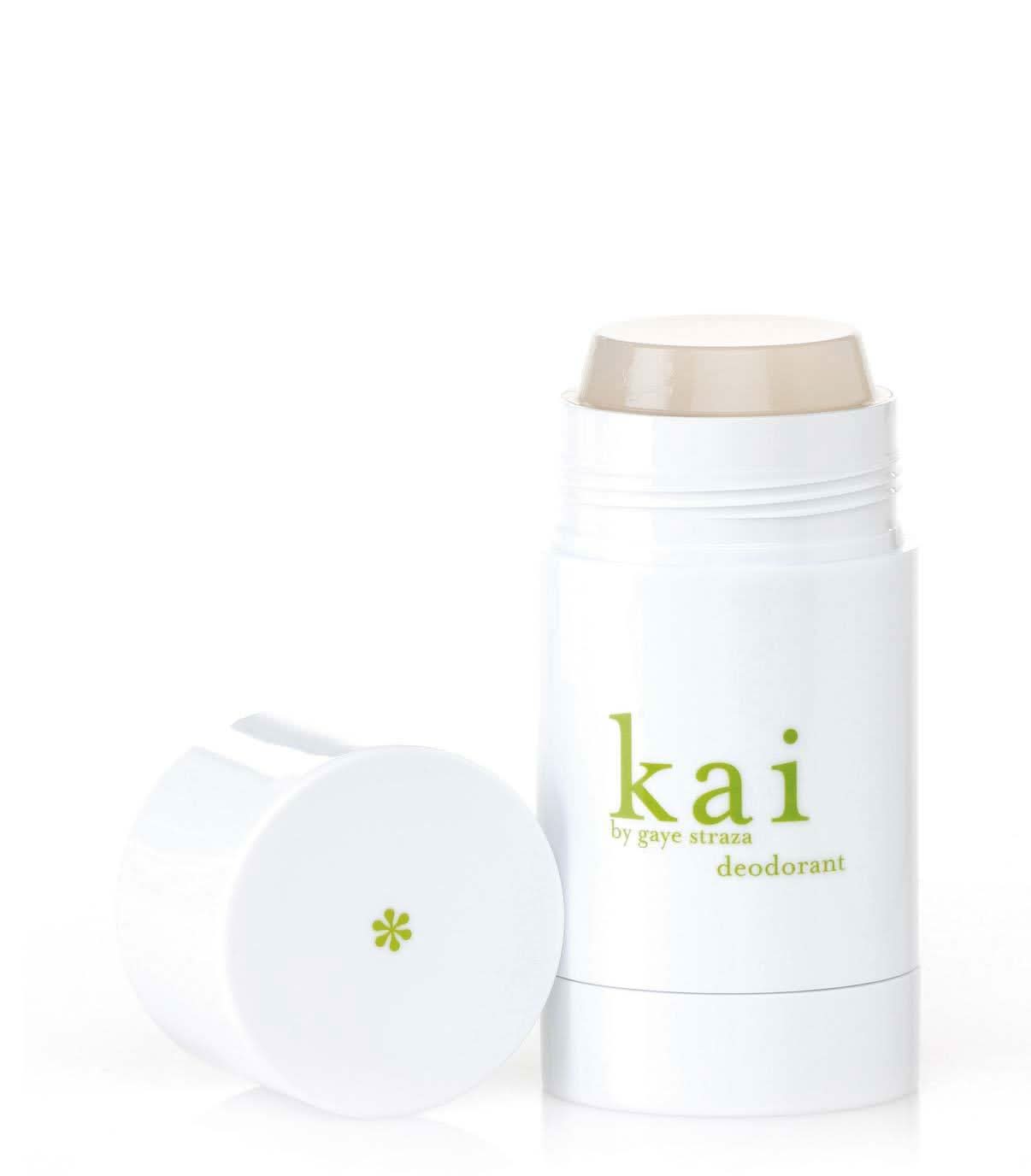 Kai Deodorant 2.6 oz translucent stick in recyclable packaging