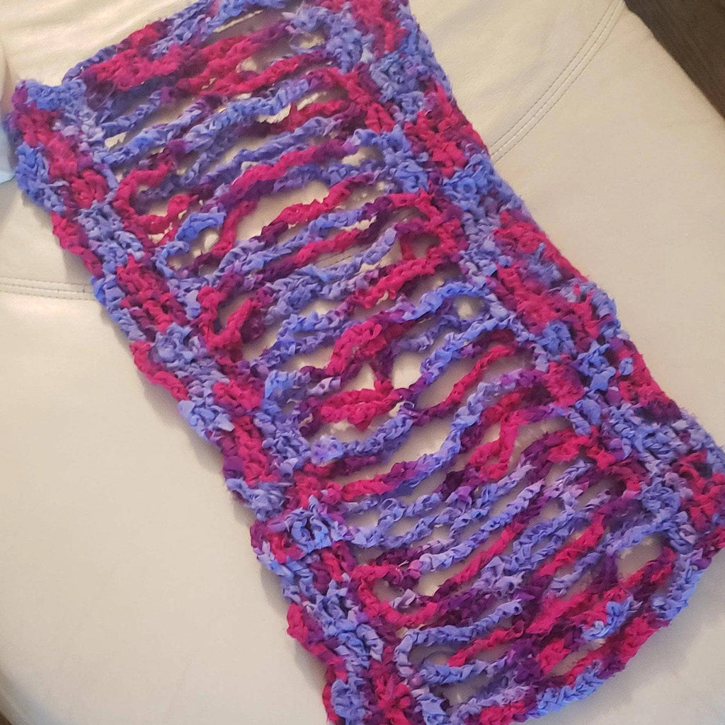 Springtime Crochet Crop Overlay Pattern for Layered Outfits
