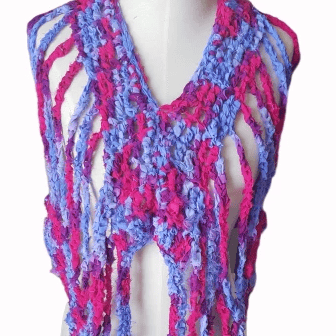 Springtime Crochet Crop Overlay Pattern for Layered Outfits