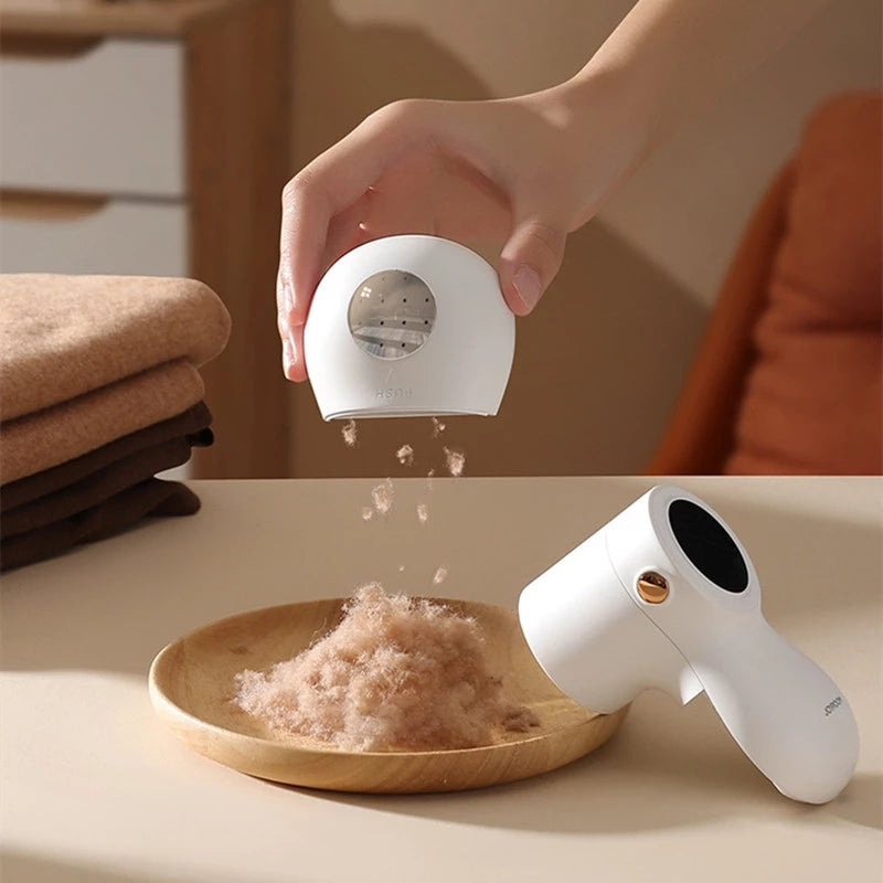 Electric Lint Remover with LED Display – Professional Fabric Shaver