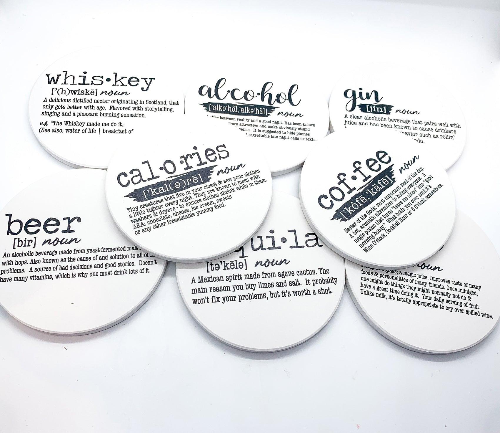 Drink Definition Coasters