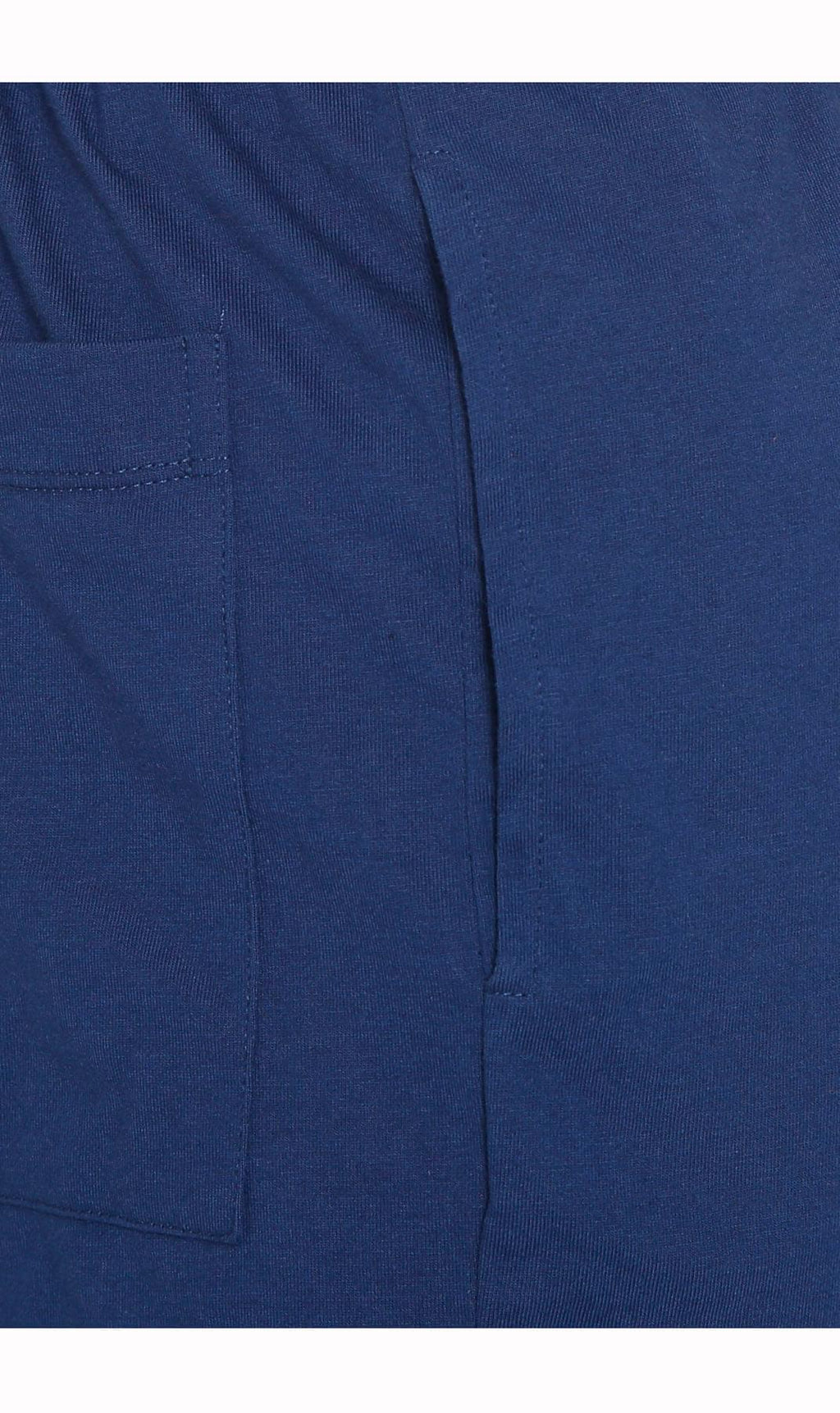Men's Pull-On Elastic Waist Knit Pants - Relaxed Fit Lounge Trousers