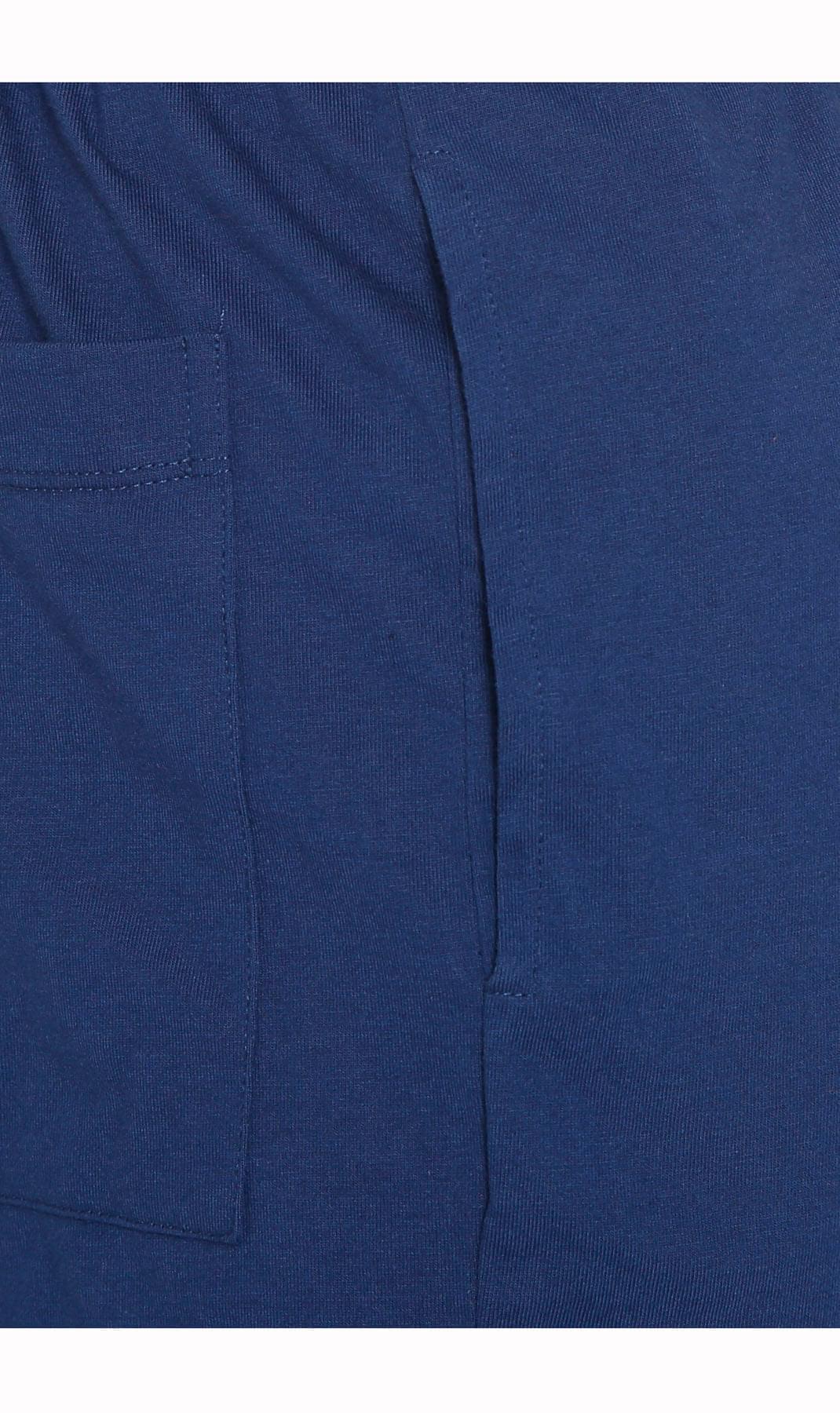 Men's Pull-On Elastic Waist Knit Pants - Relaxed Fit Lounge Trousers