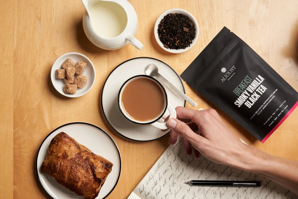 Breakfast Smoky Vanilla Black Tea Blend with Lapsang Souchong - Image 4