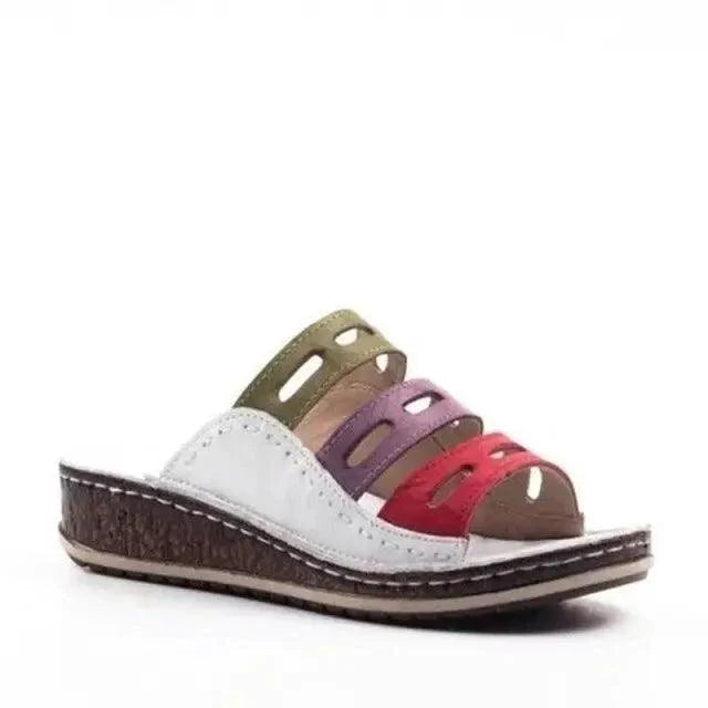 Women's Platform Wedge Sandals – Lightweight Non-Slip Summer Slides
