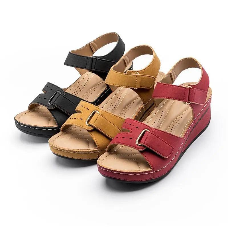 Women's Classic Buckle Strap Sandals Casual Comfortable Footwear