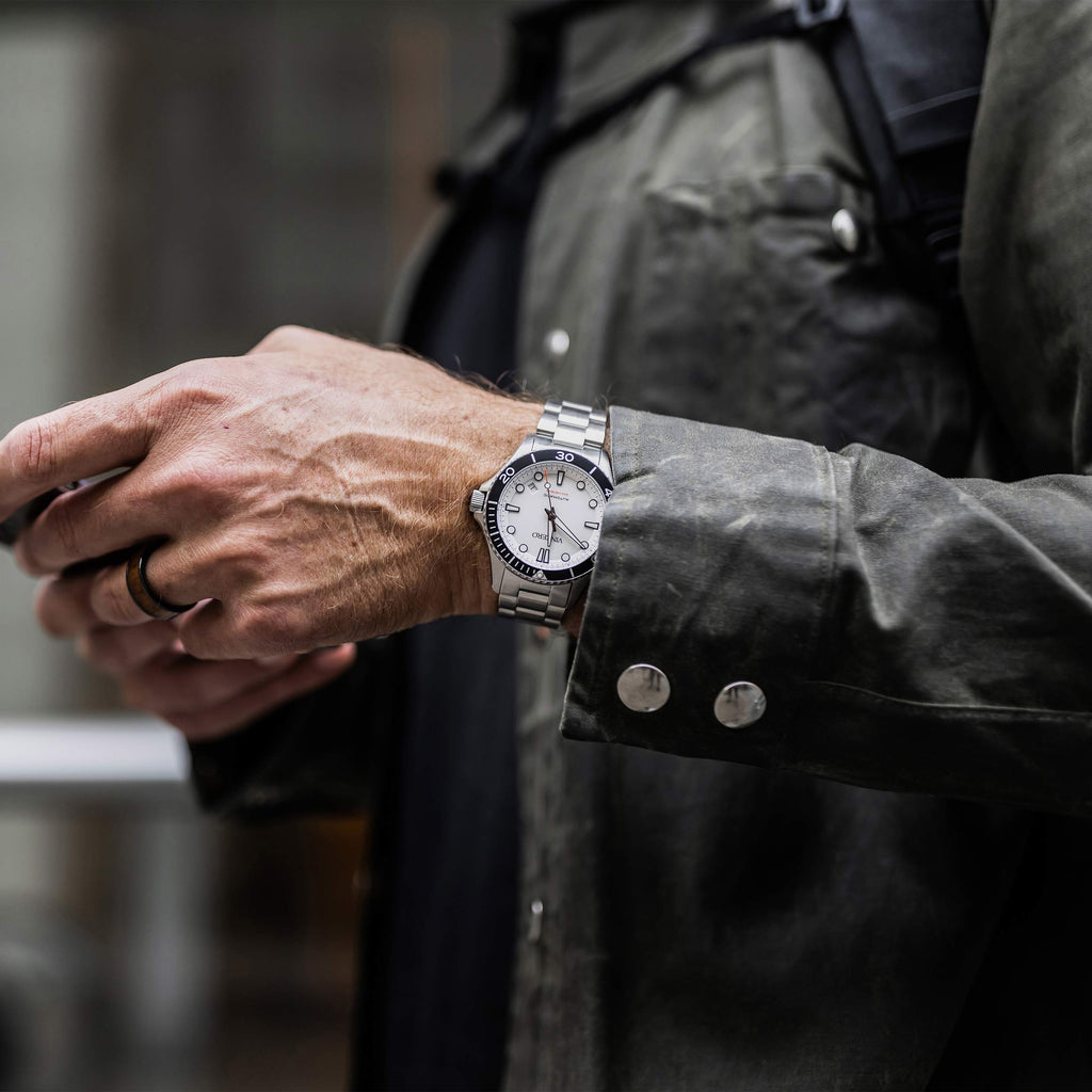 The Argo Automatic Dive Watch - Frost Silver Dial