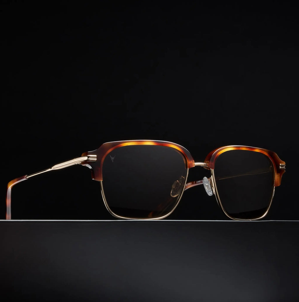 The Murphy Sunglasses in Rye Tortoise with Polarized Lenses