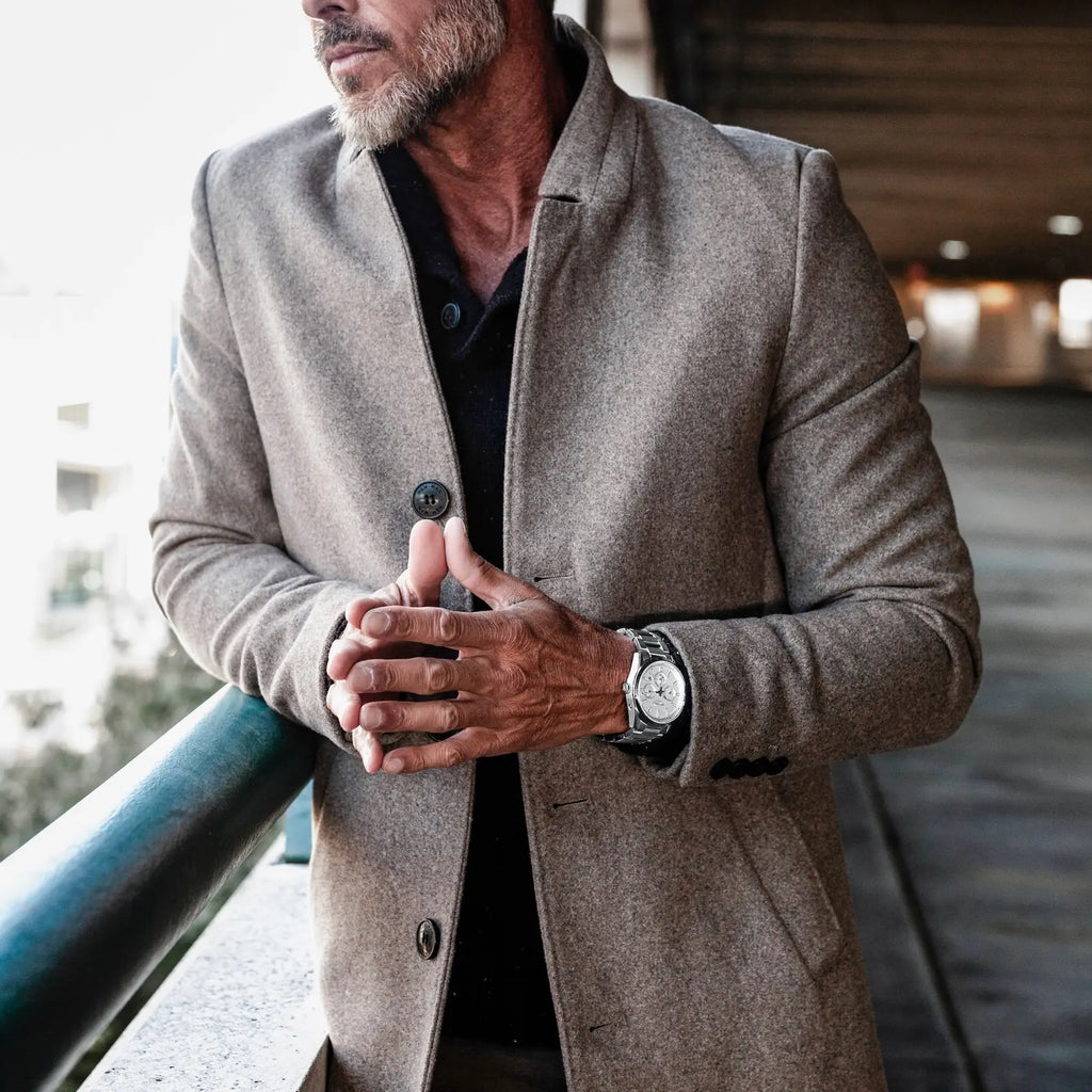 The Reserve Automatic Watch in Gray/Silver 41mm Case
