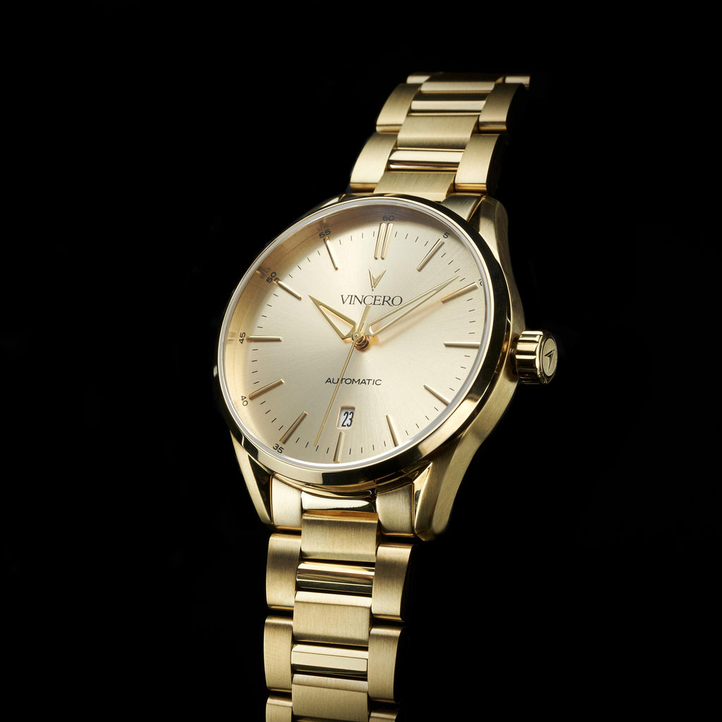 Icon Automatic Watch in All Gold Professional Timepiece